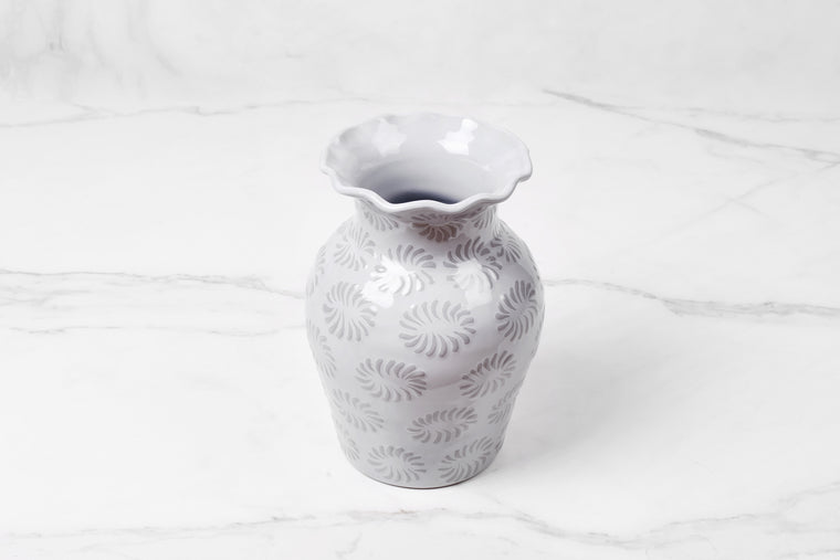 Mila Gray Vase - Medium