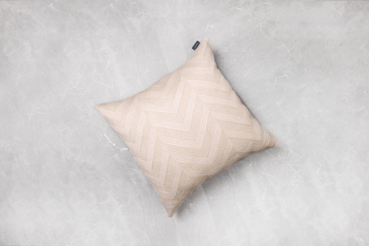 Meraki Wave Pillow - Cream